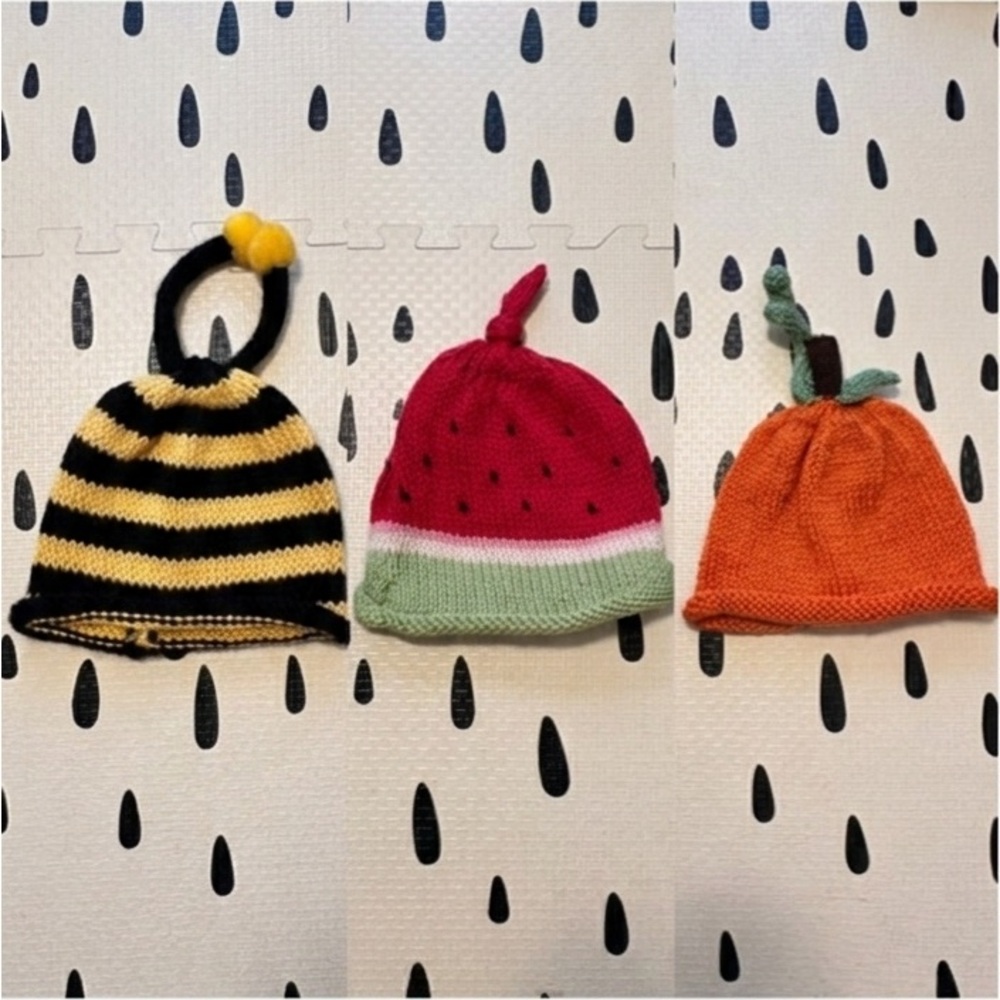 Hand-Knit Beanies